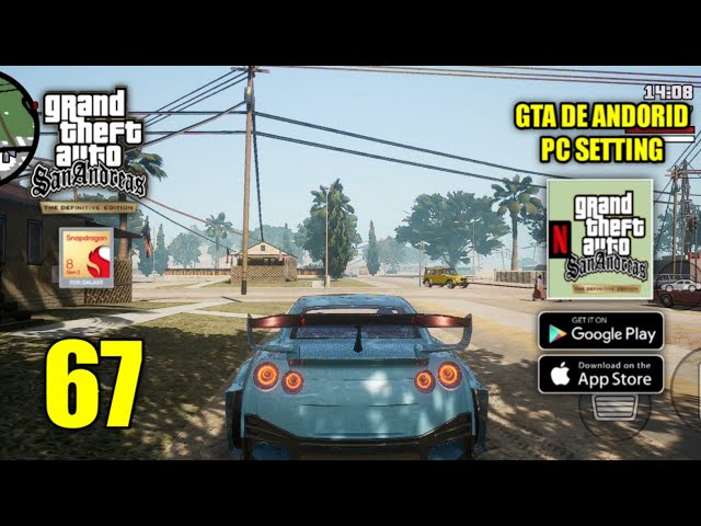 GTA San Andreas Definitive Edition Android Mod 2K Graphics PC Settings Ultra + Cars (GFX) 67