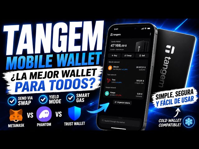 The Easiest Crypto Wallet to Use in 2026 | Tangem Mobile Wallet 🤑