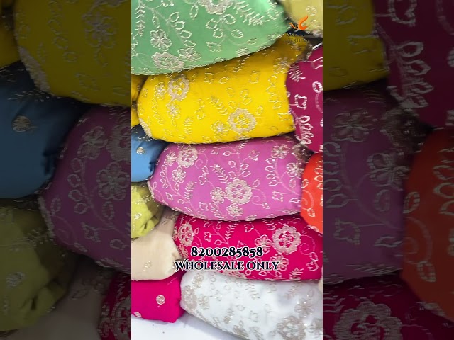A perfect base for premium and royal outfits #fabricwholesale #fabricmanufacturers #fancyfabric