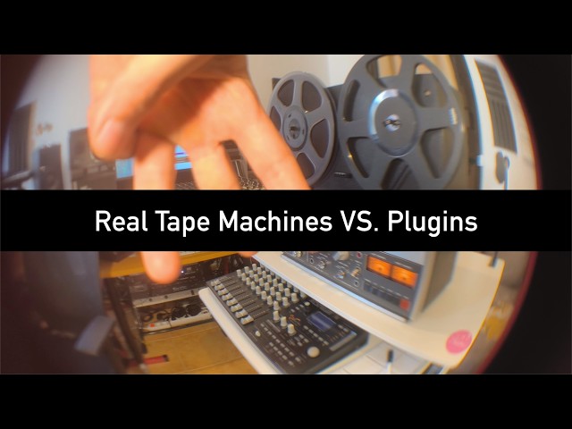 Revox B77 vs UAD Tape Plugins! + Noise Reduction Techniques Comparison.