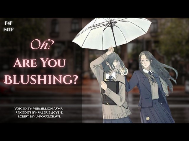 Popular girl walks you home in the rain [F4F] [F4TF] [WLW] [Flirty Speaker] [Audio Roleplay]