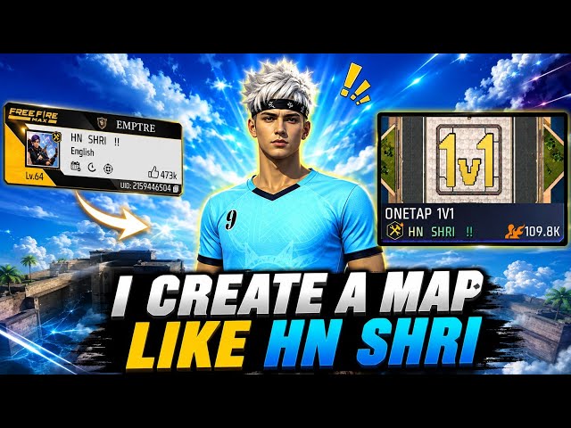How To Create a 1v1 Map Like HN SHRI in Free Fire Craftland (Full Tutorial)