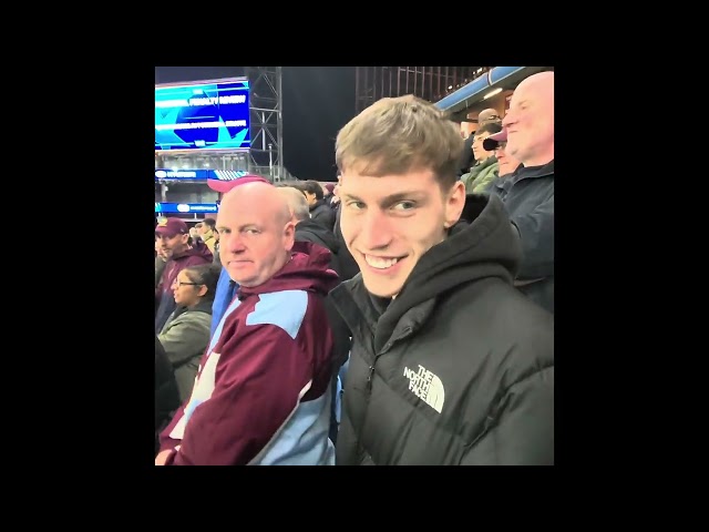 Aston Villa v Viking. The 1st Half 