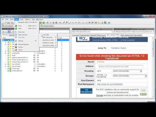 CSS and HTML Validate All Pages in Entire Website [Explained]