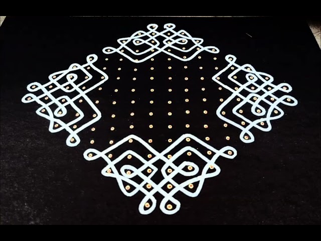 Sikku kolam 16×2, simple and very easy for beginners 