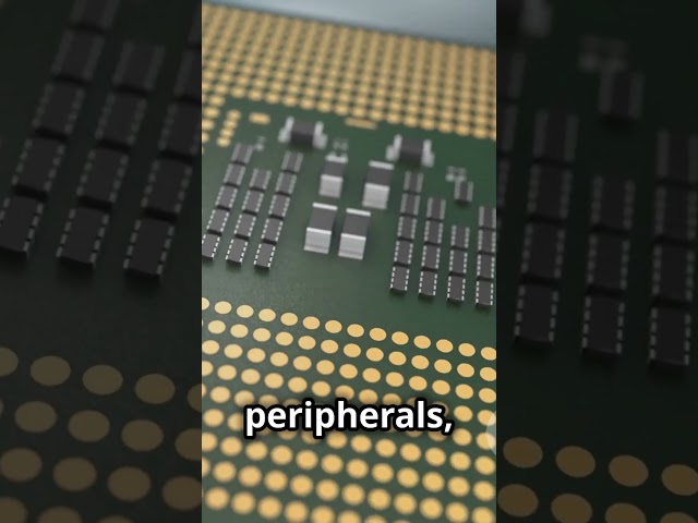 What is The difference a microprocessor and a microcontroller?#facts #microprocessor#microcontroller