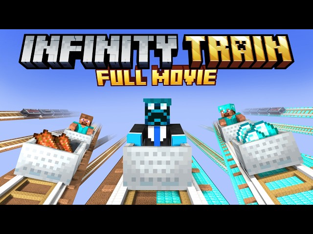 Minecraft, But I Join INFINITY TRAIN Civilization [Full Movie]
