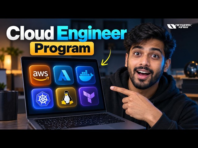 Cloud Engineer Program || AWS, Azure, Docker, Kubernetes, Linux, Terraform