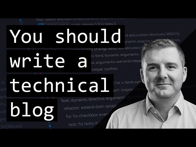 Should I write a tech blog? (Yes!)