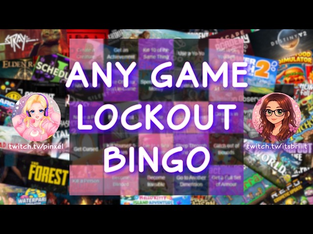 ANY GAME LOCKOUT BINGO