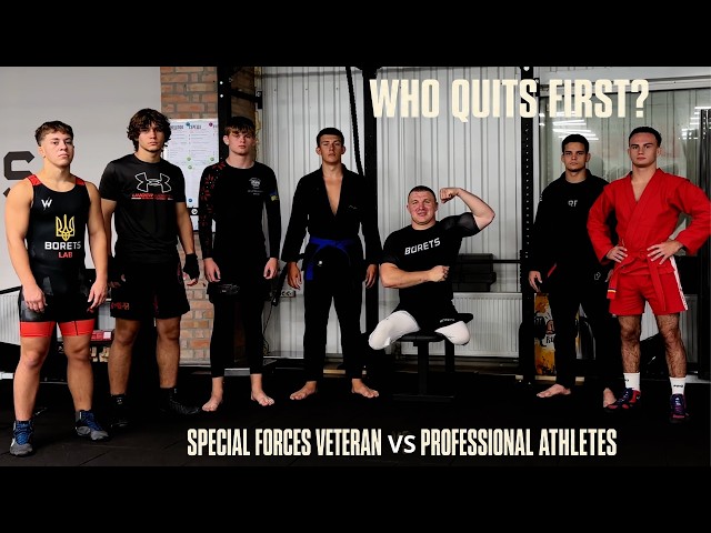 SPECIAL FORCES VETERAN vs PRO FIGHTERS 🤯 Can He Beat Them All?