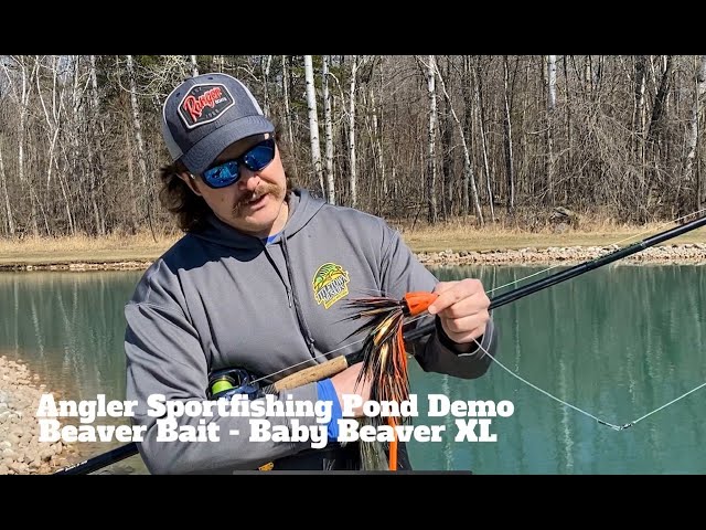 Beaver Bait's  Baby Beaver XL Musky Bait Demo - Angler Sportfishing