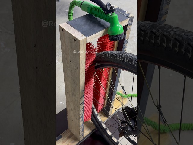 😮 This Next-Level Tool Makes Bike Wheels Spotless in Seconds