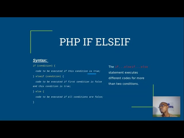 11. PHP Logic and Conditional Statements