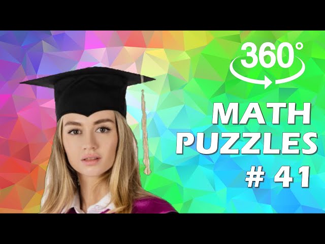 Math Quiz | Math Puzzles | 360°VR #41