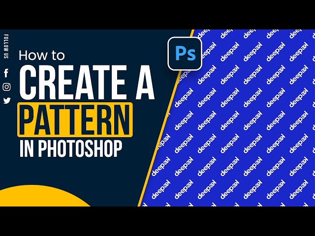 How to Create a Pattern in Photoshop