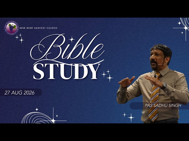 Bible Study | 27 aug 2026 | Rev. Sadhu Singh | NWH Tamil Church - The Netherlands -