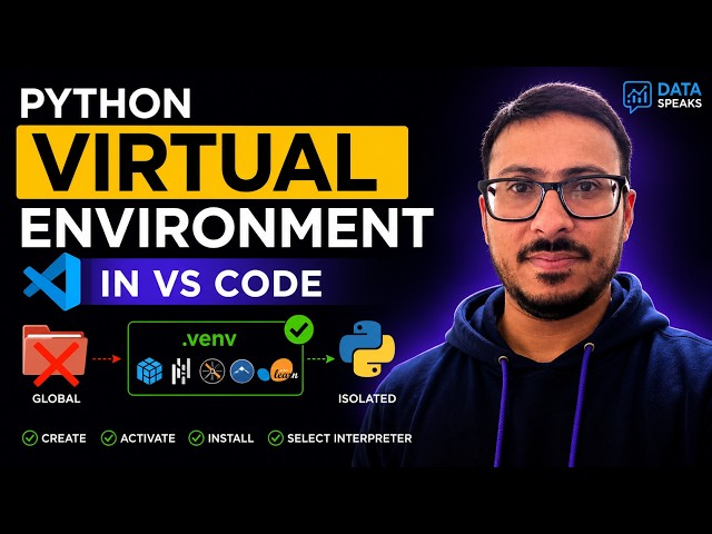 Python Virtual Environment in VS Code — Complete venv Tutorial for Beginners (Windows + Mac)
