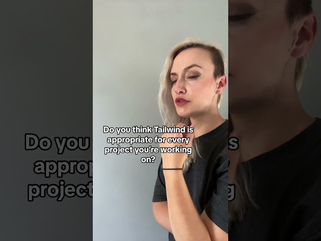 It has its uses but I do prefer vanilla CSS #webdeveloper #css #webdev