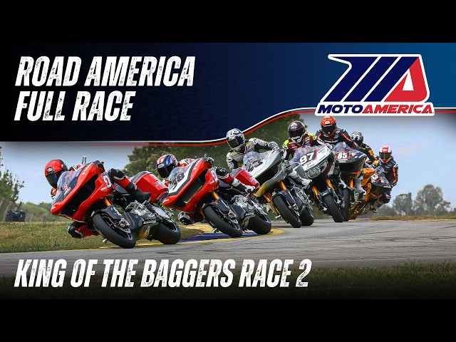Mission King of the Baggers Race 2 at Road America 2026 - FULL RACE | MotoAmerica