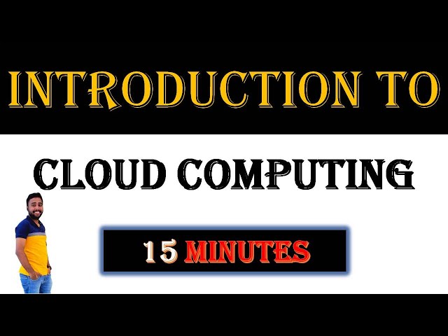 Introduction To Cloud Computing Lecture 1