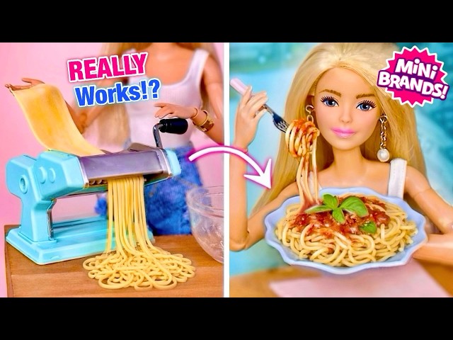 I Tested Mini Appliances That ACTUALLY Work! (Barbie Size?)