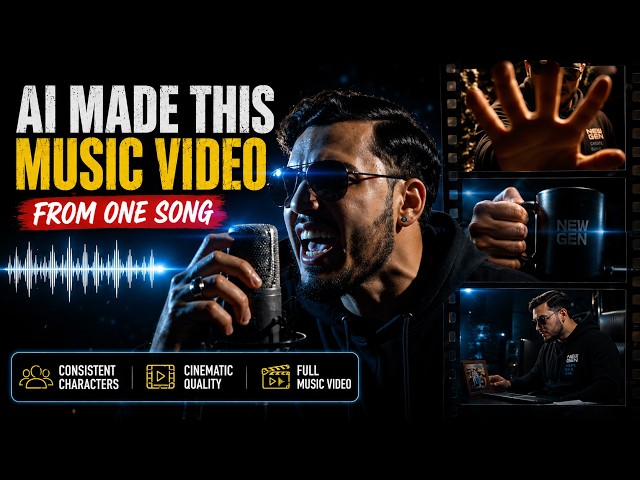 I Turned an AI-Generated Song Into a Cinematic Music Video