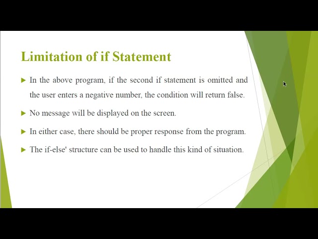 Lecture No 28 || Chapter No 11 || Decision Constructs || Computer Science 12th
