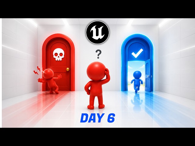 Create Your Own Viral Red Door Blue Door Game in Unreal Engine | Udemy Course #unrealengine #udemy