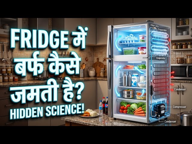How Refrigerators Work | The Science Behind Cooling & Ice Making