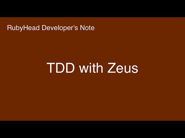 Faster Testing with Zeus