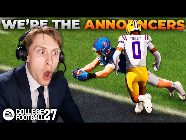 CFB 27: We're the Announcers #1! (CRAZY CPU Walk-Off Ending)
