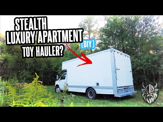 Stealth Apartment + Toy Hauler in a Box Truck? DETAILED TOUR!