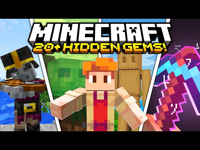 20+ HIDDEN GEM Texture Packs for Minecraft!