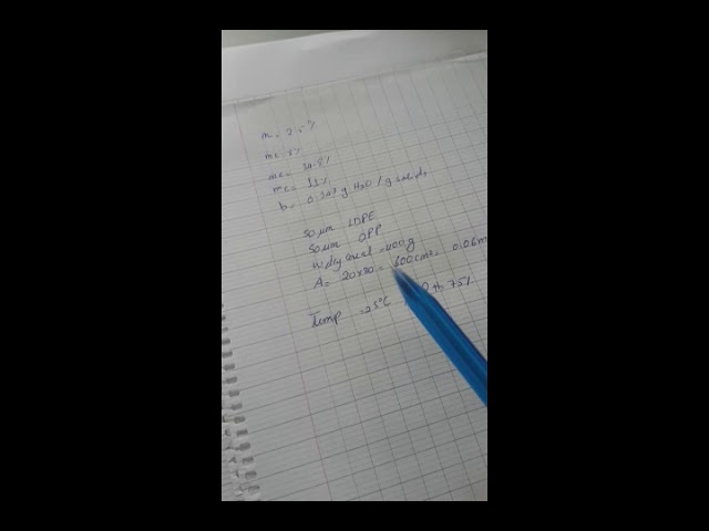 Example 9.1, part1, FSCT703, Food Packaging, Shelf life determination of Foods, #online_learning