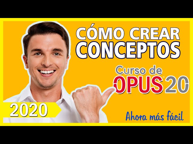 OPUS 2020 COURSE: How to create a concept faster and easier in OPUS 2020 Programmable Budget