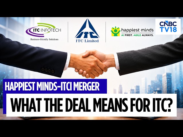 Happiest Minds Falls Post Deal With ITC Infotech; ITC To Hold 73.4% In Combined Listed Entity