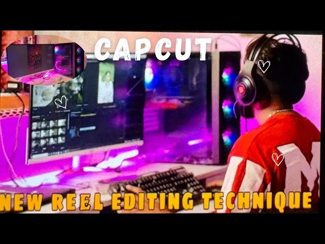 How to use Capcut on PC for editing reels
