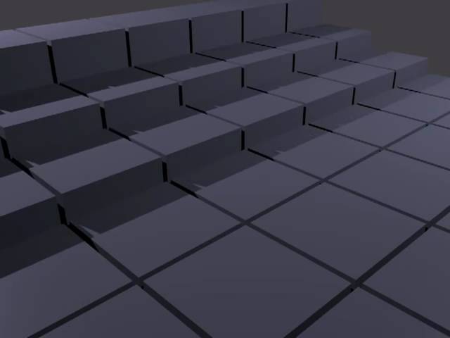 cube grid animation test (render interupted)