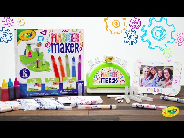 Crayola Marker Maker, Make Your Own Markers || Crayola Product Demo
