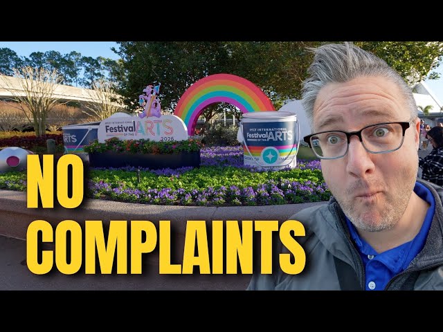 A Relaxing Night at EPCOT Festival of the Arts