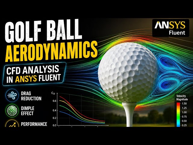 The Hidden Physics of a Golf Ball (CFD Simulation)
