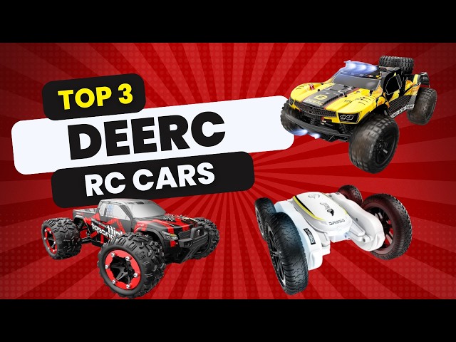 Top 3 DEERC RC Cars 🏁 Best Picks for Speed, Stunts & Off-Road Racing Fun