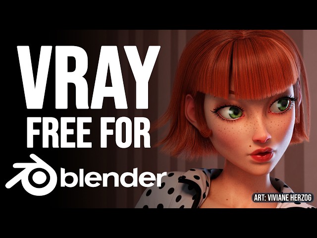 Vray Is Now Free For Blender!  🎉