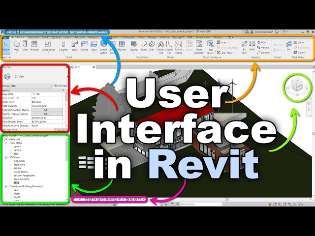 Revit Beginner Tutorial - User Interface