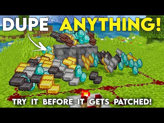 EASIEST DUPLICATION GLITCH in Minecraft Bedrock! (26.1+)