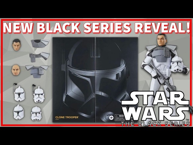 HUGE Black Series Reveal! Clone Trooper Build up Pack!