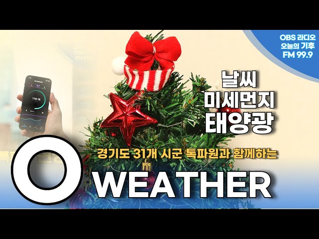 서해안 '무거운 눈' 조심...날씨와 미세먼지, 안양 태양광 톡파원 [오웨더]