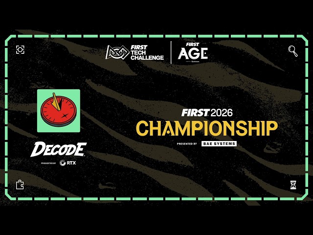 2026 FIRST Championship - FIRST Tech Challenge - FIRST Champs Live! Day 4