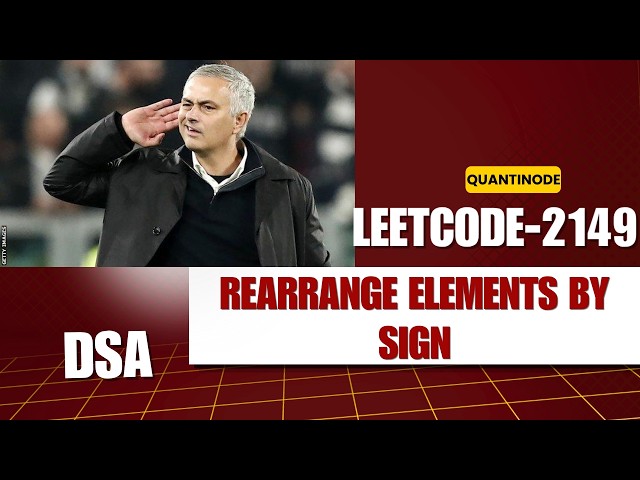Rearrange Elements by Sign | LeetCode 2149 | C++ Solution | Easy Explanation | Quantinode